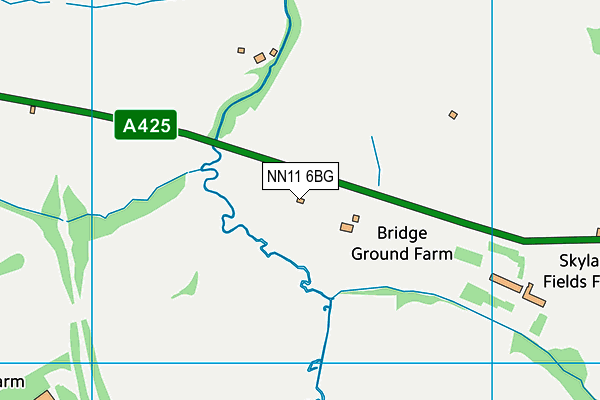 NN11 6BG map - OS VectorMap District (Ordnance Survey) NN11 6BG map - OS VectorMap District (Ordnance Survey)