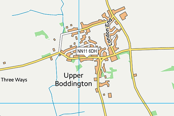 NN11 6DH map - OS VectorMap District (Ordnance Survey) NN11 6DH map - OS VectorMap District (Ordnance Survey)