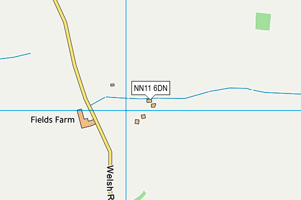 NN11 6DN map - OS VectorMap District (Ordnance Survey) NN11 6DN map - OS VectorMap District (Ordnance Survey)
