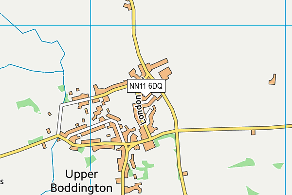 NN11 6DQ map - OS VectorMap District (Ordnance Survey) NN11 6DQ map - OS VectorMap District (Ordnance Survey)