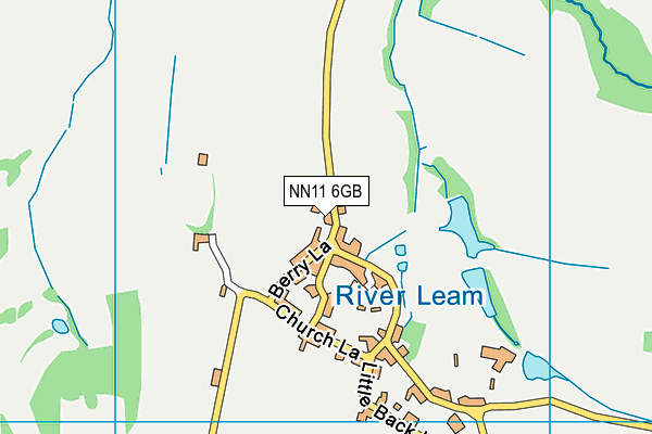 NN11 6GB map - OS VectorMap District (Ordnance Survey) NN11 6GB map - OS VectorMap District (Ordnance Survey)
