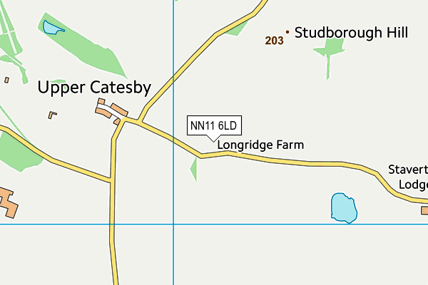 NN11 6LD map - OS VectorMap District (Ordnance Survey) NN11 6LD map - OS VectorMap District (Ordnance Survey)