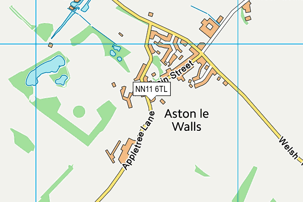 NN11 6TL map - OS VectorMap District (Ordnance Survey) NN11 6TL map - OS VectorMap District (Ordnance Survey)