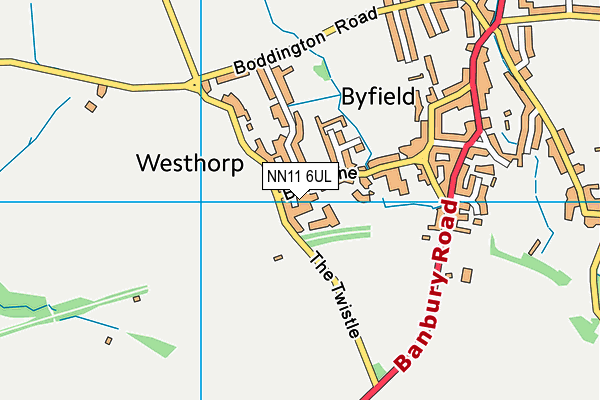 NN11 6UL map - OS VectorMap District (Ordnance Survey) NN11 6UL map - OS VectorMap District (Ordnance Survey)
