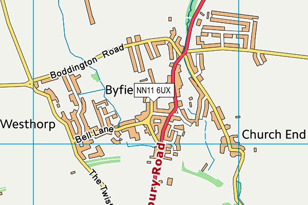 NN11 6UX map - OS VectorMap District (Ordnance Survey) NN11 6UX map - OS VectorMap District (Ordnance Survey)