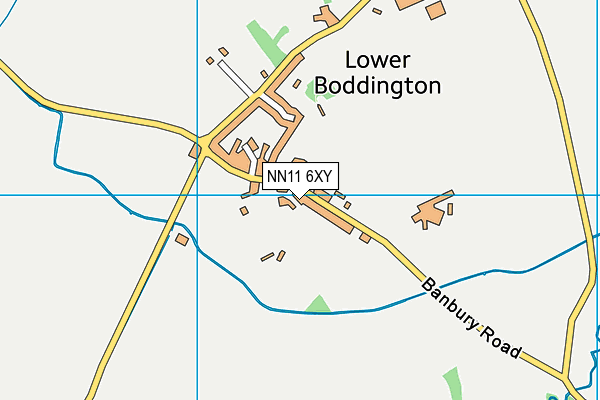 NN11 6XY map - OS VectorMap District (Ordnance Survey)