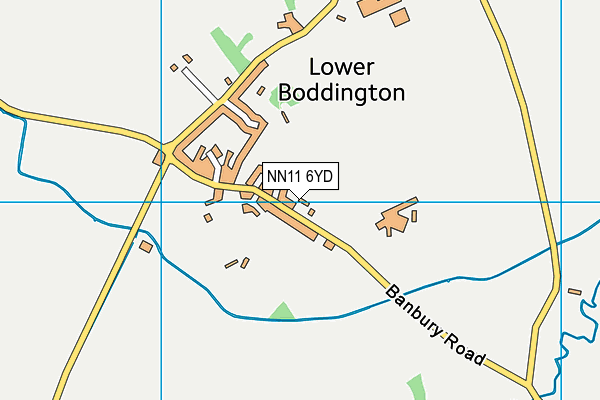 NN11 6YD map - OS VectorMap District (Ordnance Survey) NN11 6YD map - OS VectorMap District (Ordnance Survey)