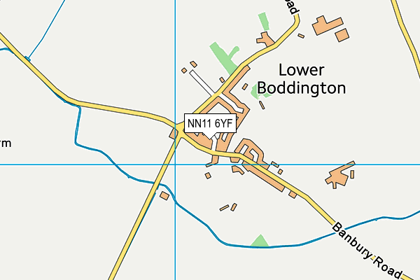 NN11 6YF map - OS VectorMap District (Ordnance Survey) NN11 6YF map - OS VectorMap District (Ordnance Survey)