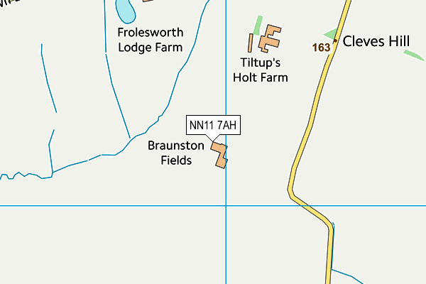 NN11 7AH map - OS VectorMap District (Ordnance Survey) NN11 7AH map - OS VectorMap District (Ordnance Survey)