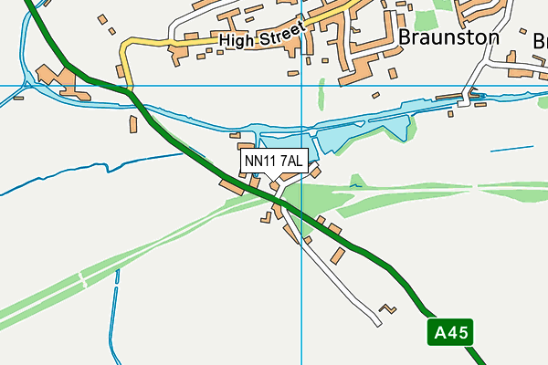 NN11 7AL map - OS VectorMap District (Ordnance Survey) NN11 7AL map - OS VectorMap District (Ordnance Survey)