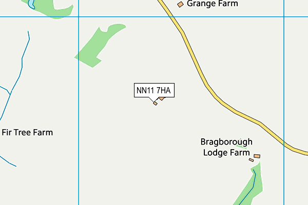 NN11 7HA map - OS VectorMap District (Ordnance Survey) NN11 7HA map - OS VectorMap District (Ordnance Survey)