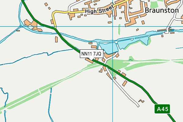 NN11 7JQ map - OS VectorMap District (Ordnance Survey) NN11 7JQ map - OS VectorMap District (Ordnance Survey)