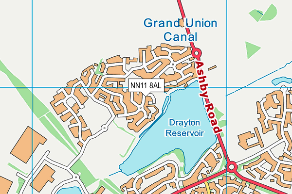 NN11 8AL map - OS VectorMap District (Ordnance Survey) NN11 8AL map - OS VectorMap District (Ordnance Survey)