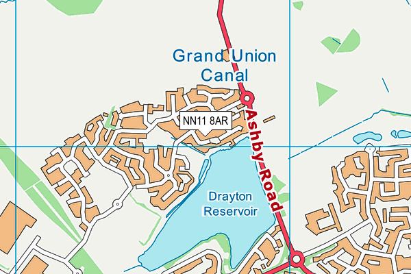 NN11 8AR map - OS VectorMap District (Ordnance Survey) NN11 8AR map - OS VectorMap District (Ordnance Survey)