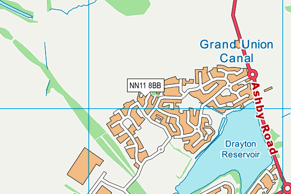 NN11 8BB map - OS VectorMap District (Ordnance Survey) NN11 8BB map - OS VectorMap District (Ordnance Survey)
