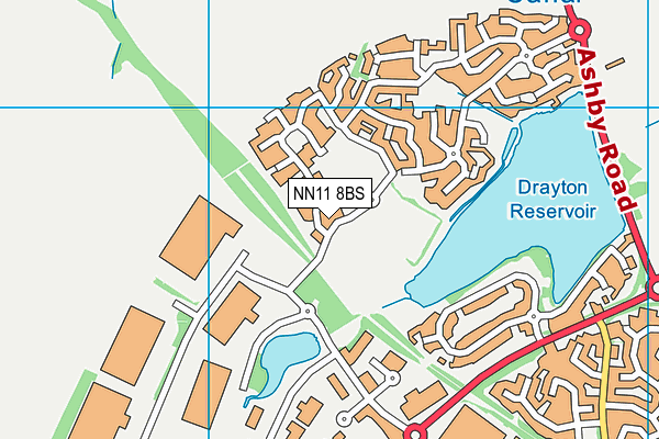 NN11 8BS map - OS VectorMap District (Ordnance Survey) NN11 8BS map - OS VectorMap District (Ordnance Survey)