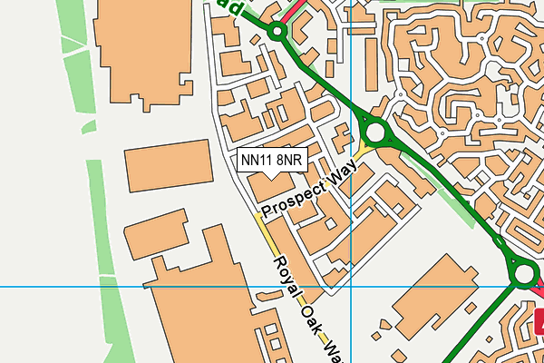 NN11 8NR map - OS VectorMap District (Ordnance Survey) NN11 8NR map - OS VectorMap District (Ordnance Survey)