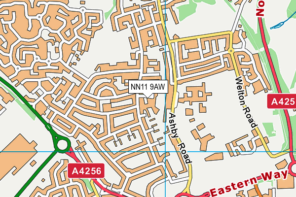 NN11 9AW map - OS VectorMap District (Ordnance Survey) NN11 9AW map - OS VectorMap District (Ordnance Survey)