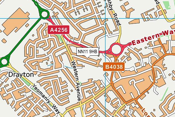 NN11 9HB map - OS VectorMap District (Ordnance Survey) NN11 9HB map - OS VectorMap District (Ordnance Survey)