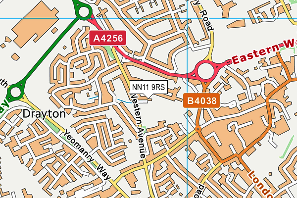 NN11 9RS map - OS VectorMap District (Ordnance Survey) NN11 9RS map - OS VectorMap District (Ordnance Survey)