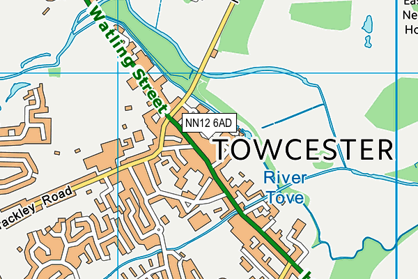 NN12 6AD map - OS VectorMap District (Ordnance Survey) NN12 6AD map - OS VectorMap District (Ordnance Survey)