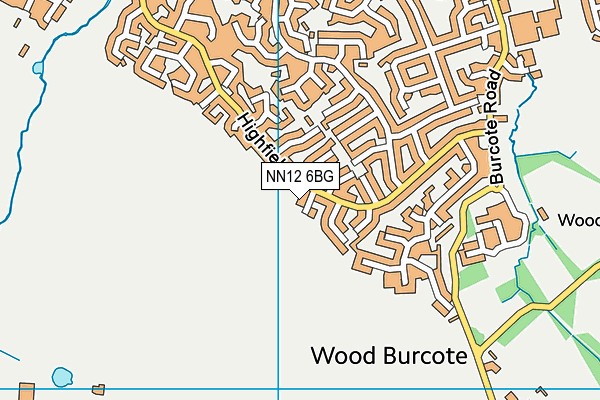 NN12 6BG map - OS VectorMap District (Ordnance Survey) NN12 6BG map - OS VectorMap District (Ordnance Survey)