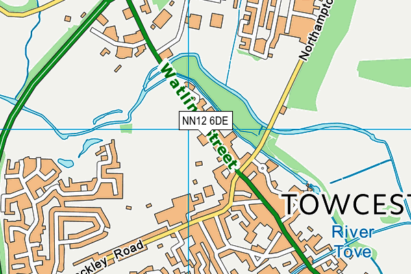 NN12 6DE map - OS VectorMap District (Ordnance Survey) NN12 6DE map - OS VectorMap District (Ordnance Survey)