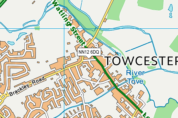 NN12 6DQ map - OS VectorMap District (Ordnance Survey) NN12 6DQ map - OS VectorMap District (Ordnance Survey)