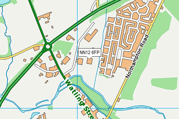 NN12 6FP map - OS VectorMap District (Ordnance Survey) NN12 6FP map - OS VectorMap District (Ordnance Survey)