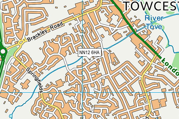 NN12 6HA map - OS VectorMap District (Ordnance Survey) NN12 6HA map - OS VectorMap District (Ordnance Survey)