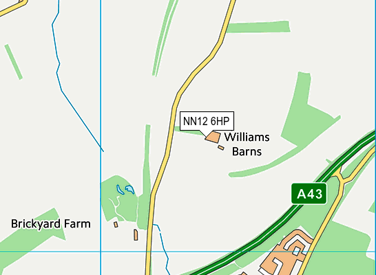 NN12 6HP map - OS VectorMap District (Ordnance Survey) NN12 6HP map - OS VectorMap District (Ordnance Survey)