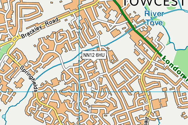 NN12 6HU map - OS VectorMap District (Ordnance Survey) NN12 6HU map - OS VectorMap District (Ordnance Survey)