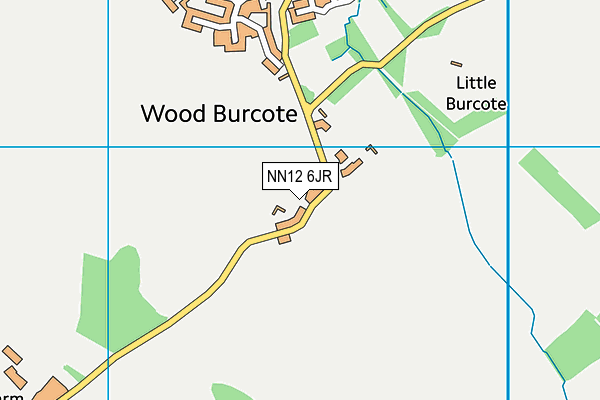 NN12 6JR map - OS VectorMap District (Ordnance Survey) NN12 6JR map - OS VectorMap District (Ordnance Survey)