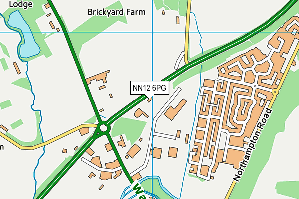 NN12 6PG map - OS VectorMap District (Ordnance Survey) NN12 6PG map - OS VectorMap District (Ordnance Survey)