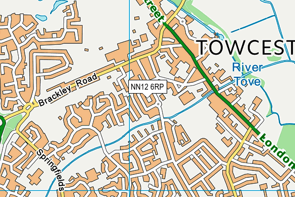 NN12 6RP map - OS VectorMap District (Ordnance Survey) NN12 6RP map - OS VectorMap District (Ordnance Survey)