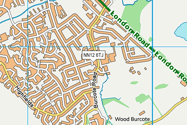 NN12 6TJ map - OS VectorMap District (Ordnance Survey) NN12 6TJ map - OS VectorMap District (Ordnance Survey)