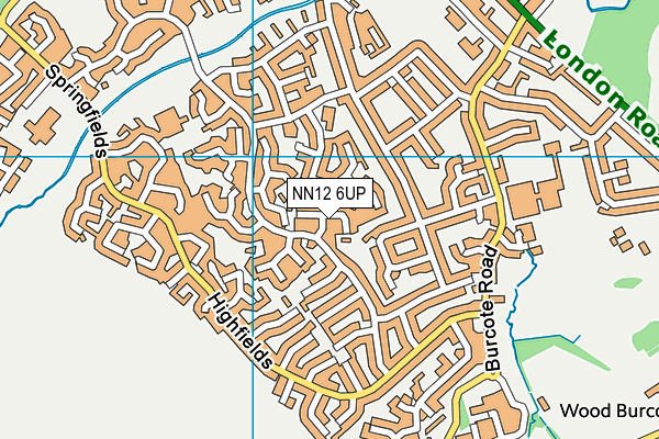 NN12 6UP map - OS VectorMap District (Ordnance Survey) NN12 6UP map - OS VectorMap District (Ordnance Survey)