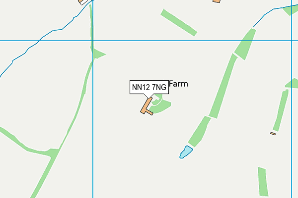 NN12 7NG map - OS VectorMap District (Ordnance Survey) NN12 7NG map - OS VectorMap District (Ordnance Survey)