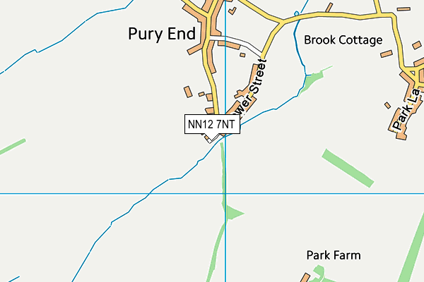 NN12 7NT map - OS VectorMap District (Ordnance Survey) NN12 7NT map - OS VectorMap District (Ordnance Survey)