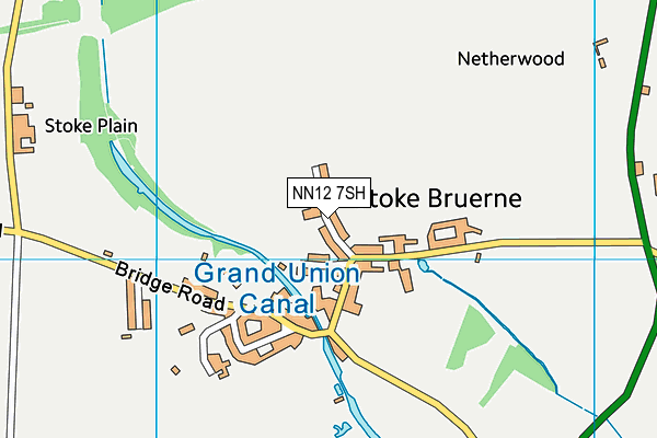 NN12 7SH map - OS VectorMap District (Ordnance Survey)