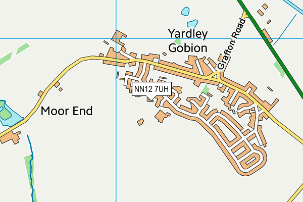NN12 7UH map - OS VectorMap District (Ordnance Survey) NN12 7UH map - OS VectorMap District (Ordnance Survey)
