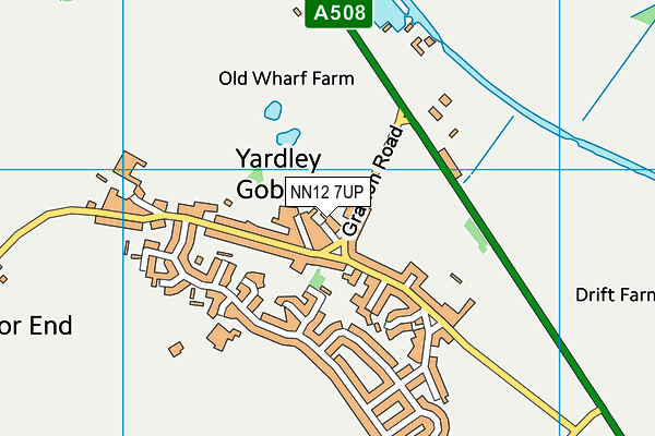 NN12 7UP map - OS VectorMap District (Ordnance Survey) NN12 7UP map - OS VectorMap District (Ordnance Survey)
