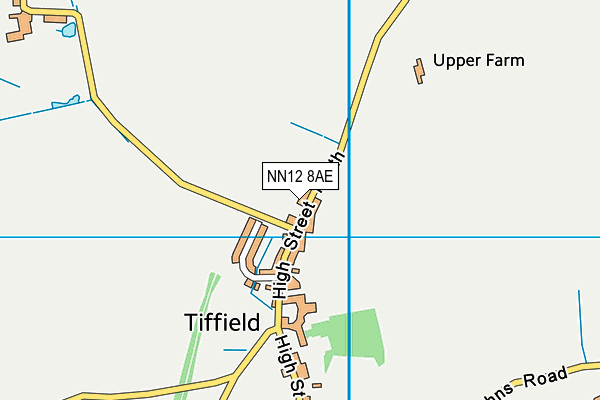 NN12 8AE map - OS VectorMap District (Ordnance Survey) NN12 8AE map - OS VectorMap District (Ordnance Survey)