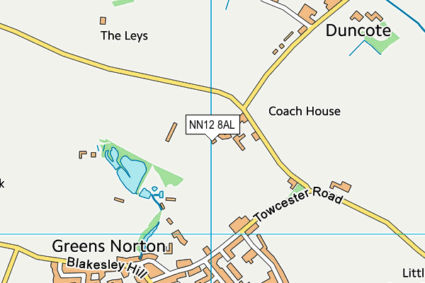 NN12 8AL map - OS VectorMap District (Ordnance Survey) NN12 8AL map - OS VectorMap District (Ordnance Survey)