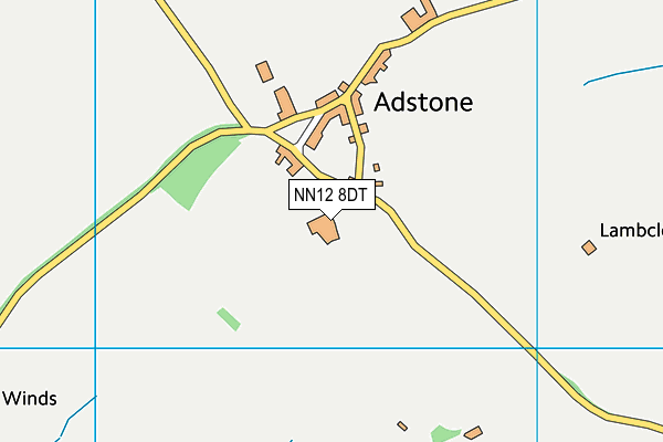 NN12 8DT map - OS VectorMap District (Ordnance Survey) NN12 8DT map - OS VectorMap District (Ordnance Survey)