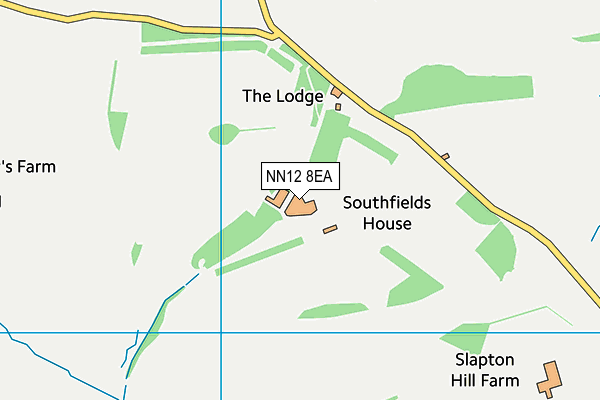 NN12 8EA map - OS VectorMap District (Ordnance Survey) NN12 8EA map - OS VectorMap District (Ordnance Survey)