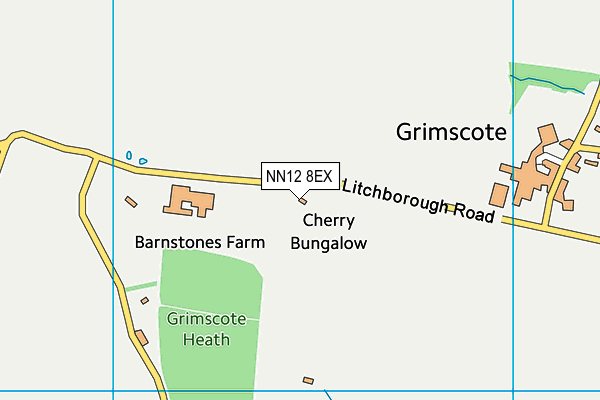 NN12 8EX map - OS VectorMap District (Ordnance Survey) NN12 8EX map - OS VectorMap District (Ordnance Survey)