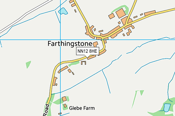 NN12 8HE map - OS VectorMap District (Ordnance Survey) NN12 8HE map - OS VectorMap District (Ordnance Survey)