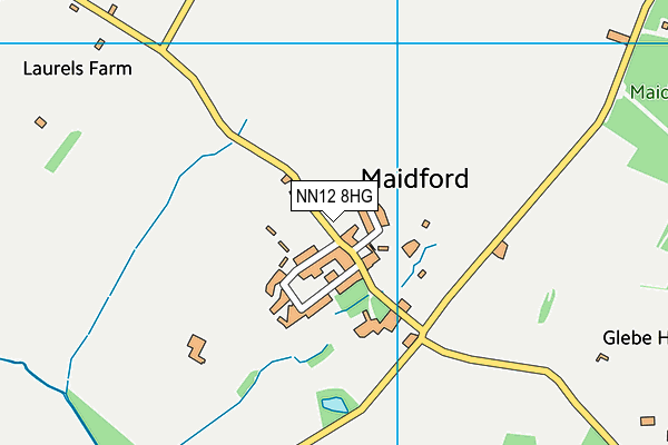 NN12 8HG map - OS VectorMap District (Ordnance Survey) NN12 8HG map - OS VectorMap District (Ordnance Survey)