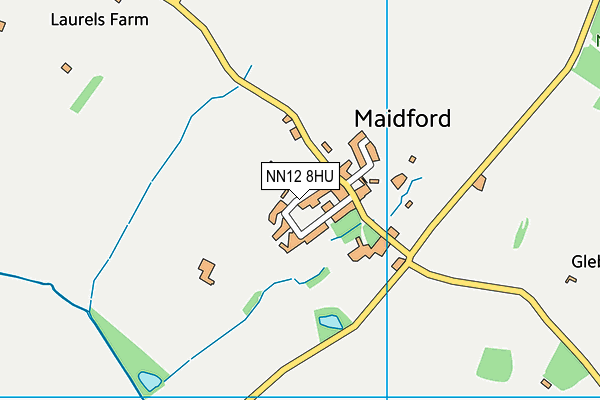 NN12 8HU map - OS VectorMap District (Ordnance Survey) NN12 8HU map - OS VectorMap District (Ordnance Survey)